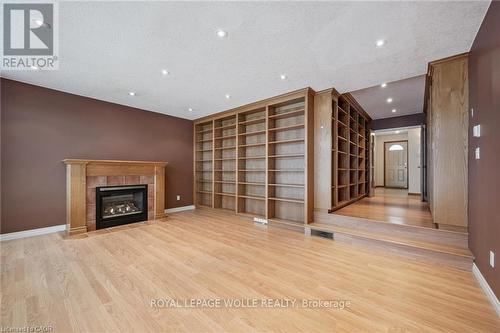 123 Lorraine Avenue, Kitchener, ON - Indoor With Fireplace