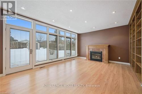 123 Lorraine Avenue, Kitchener, ON - Indoor With Fireplace