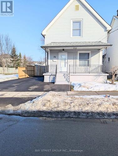 34 Tasker Street, St. Catharines, ON - Outdoor With Deck Patio Veranda