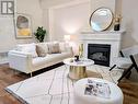 3 Garvin Mews, Toronto, ON  - Indoor Photo Showing Living Room With Fireplace 