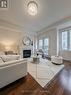 3 Garvin Mews, Toronto, ON  - Indoor Photo Showing Living Room With Fireplace 
