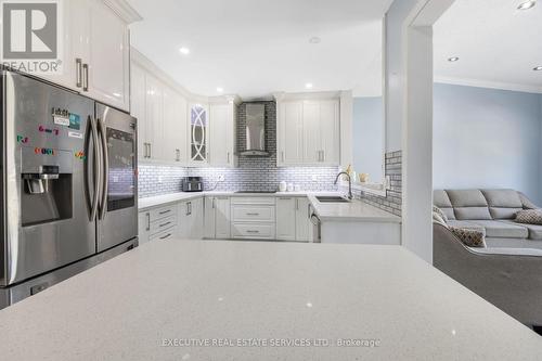 43 Susan Avenue, Brampton, ON - Indoor Photo Showing Kitchen With Stainless Steel Kitchen With Upgraded Kitchen