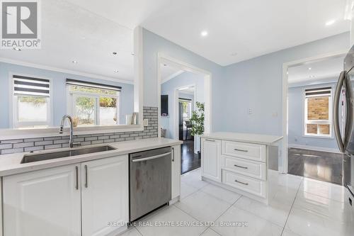 43 Susan Avenue, Brampton, ON - Indoor Photo Showing Kitchen With Double Sink