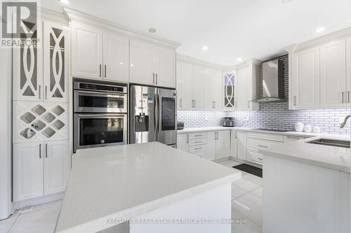 43 Susan Avenue, Brampton, ON - Indoor Photo Showing Kitchen With Stainless Steel Kitchen With Upgraded Kitchen