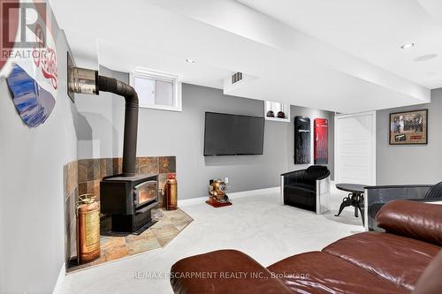 8 Bousfield Court, Hamilton, ON - Indoor With Fireplace