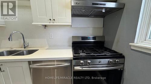61 Moregate Crescent, Brampton, ON - Indoor Photo Showing Kitchen With Double Sink