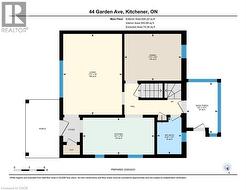 Main level floorplan - 
