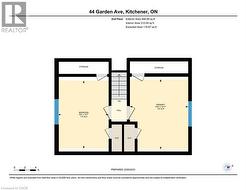 Upper level floorplan - 
