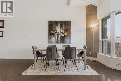 66 Bay Street S Unit# 504, Hamilton, ON - Indoor Photo Showing Dining Room