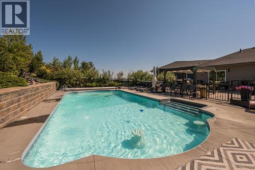 7603 Grayshell Road, Prince George, BC - Outdoor With In Ground Pool With Backyard