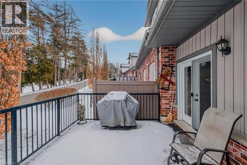 190 Argyle Street Unit# 31, Simcoe, ON - Outdoor With Deck Patio Veranda With Exterior