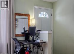 View of office area. - 