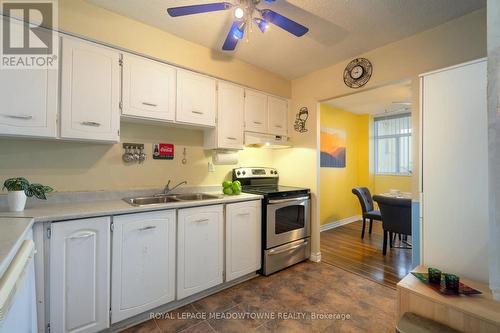 #806 - 2301 Derry Road W, Mississauga, ON - Indoor Photo Showing Kitchen With Double Sink