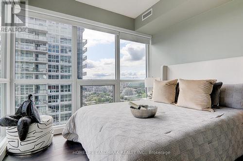 3203 - 95 Mcmahon Drive S, Toronto, ON - Indoor Photo Showing Bedroom