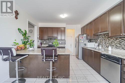 54 Tysonville Circle, Brampton, ON - Indoor Photo Showing Kitchen With Double Sink