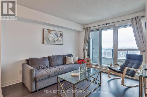 2806 - 2015 Sheppard Avenue E, Toronto, ON - Indoor Photo Showing Living Room