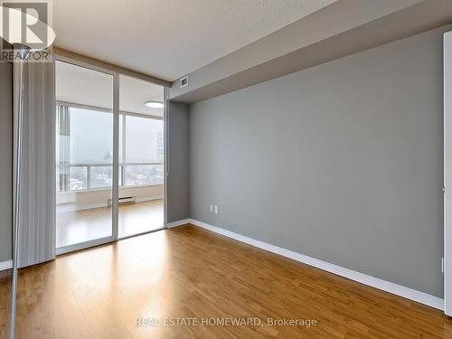 Laminate Flooring with Walk-out to Den - 1116 - 4725 Sheppard Avenue E, Toronto, ON - Indoor Photo Showing Other Room