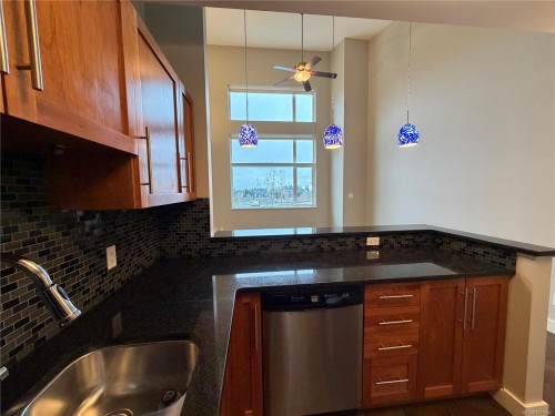 201-1629 Townsite Rd, Nanaimo, BC - Indoor Photo Showing Kitchen
