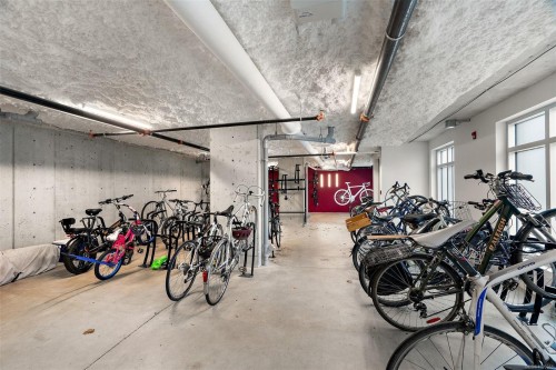 306-1301 Hillside Ave, Victoria, BC - Indoor Photo Showing Garage
