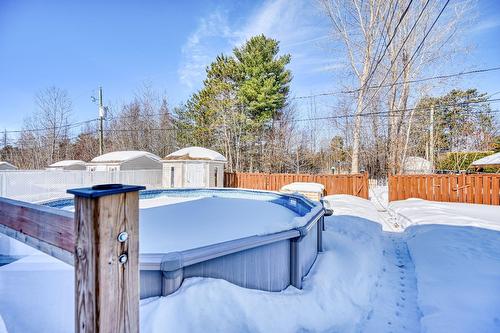Cour - 1428 Rue Jean-Paul-Riopelle, Blainville, QC - Outdoor With Above Ground Pool