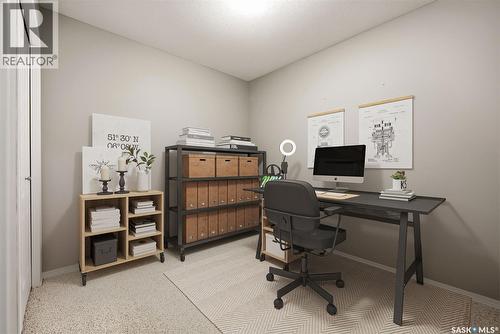 1027 Birchwood Place, Regina, SK - Indoor Photo Showing Office