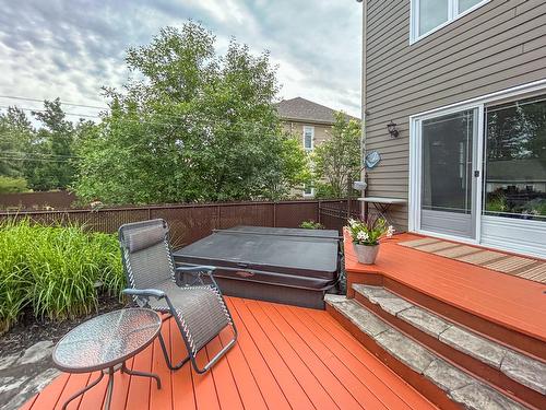 Spa - 9230 Av. Du Patrimoine-Mondial, Québec (Les Rivières), QC - Outdoor With Deck Patio Veranda With Exterior