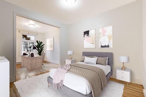 Chambre à coucher - 4693  - 4697 Rue De La Roche, Montréal (Le Plateau-Mont-Royal), QC - Indoor Photo Showing Bedroom