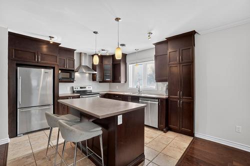 Cuisine - 101-2365 Rue Versailles, Mascouche, QC - Indoor Photo Showing Kitchen With Upgraded Kitchen