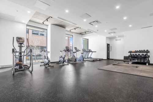 Salle d'exercice - 240-10856 Rue Basile-Routhier, Montréal (Ahuntsic-Cartierville), QC - Indoor Photo Showing Gym Room