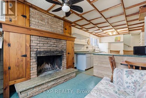 552 First Avenue, Welland (N. Welland), ON - Indoor Photo Showing Living Room With Fireplace