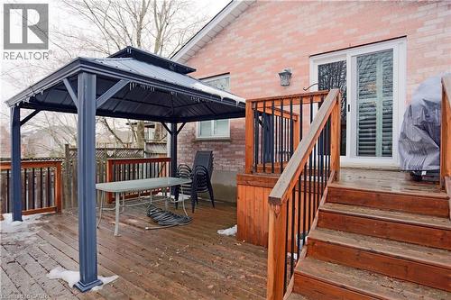 7 Gibb Street, Cambridge, ON - Outdoor With Deck Patio Veranda With Exterior