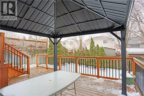 7 Gibb Street, Cambridge, ON - Outdoor With Deck Patio Veranda With Exterior
