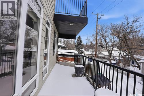 202 311 Clarence Avenue S, Saskatoon, SK - Outdoor With Balcony With Exterior