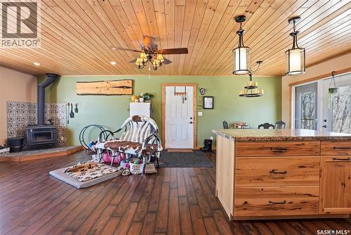 Albus Acreage, Corman Park Rm No. 344, SK - Indoor Photo Showing Other Room With Fireplace