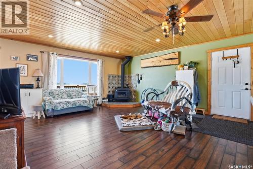 Albus Acreage, Corman Park Rm No. 344, SK - Indoor With Fireplace