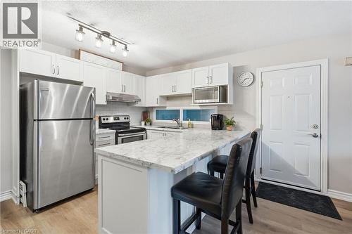 2040 Cleaver Avenue Unit# 315, Burlington, ON - Indoor Photo Showing Kitchen With Double Sink With Upgraded Kitchen