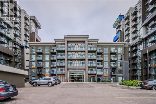 460 Dundas Street Unit# 1212, Waterdown, ON - Outdoor With Balcony With Facade