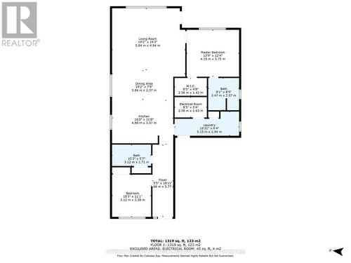 Main Level Floor Plan - 451 Woodridge Drive, Goderich (Goderich (Town)), ON - Other
