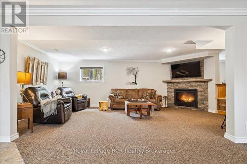 103488 Grey 18 Road, Meaford, ON - Indoor With Fireplace