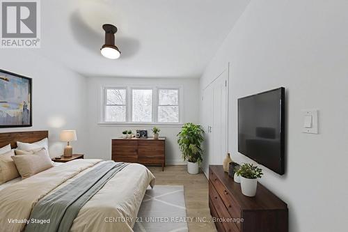Virtually Staged - 3017 Lakefield Road, Selwyn, ON - Indoor Photo Showing Bedroom
