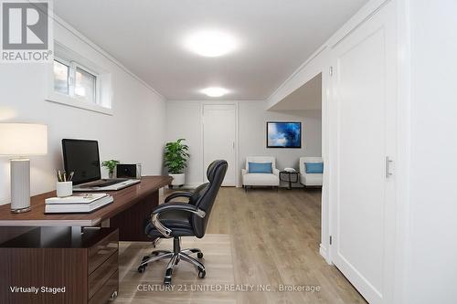 Virtually Staged - 3017 Lakefield Road, Selwyn, ON - Indoor Photo Showing Office