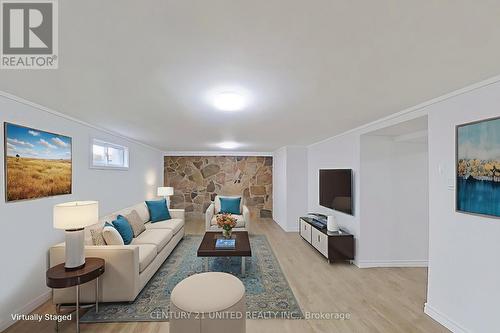 Virtually Staged - 3017 Lakefield Road, Selwyn, ON - Indoor Photo Showing Living Room