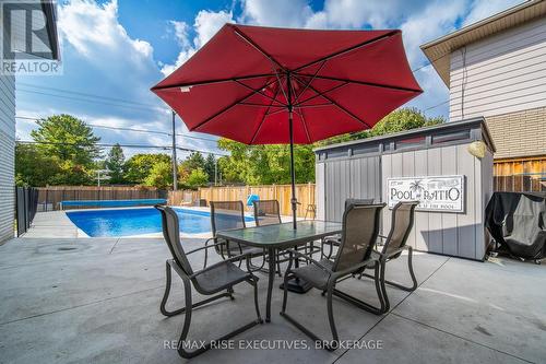 693 Laidlaw Crescent, Kingston (South Of Taylor-Kidd Blvd), ON - Outdoor With In Ground Pool With Deck Patio Veranda With Exterior
