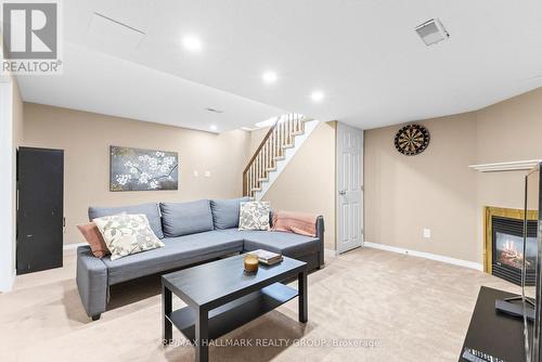 404 Wisteria Crescent, Ottawa, ON - Indoor Photo Showing Living Room With Fireplace