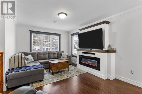 14 Humphrey Street, Placentia, NL - Indoor Photo Showing Living Room With Fireplace