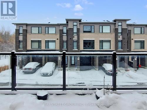 64 Emmas Way, Whitby, ON - Outdoor With Balcony With Facade