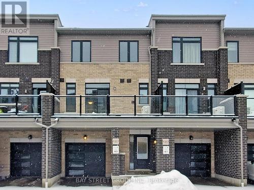 64 Emmas Way, Whitby, ON - Outdoor With Balcony With Facade