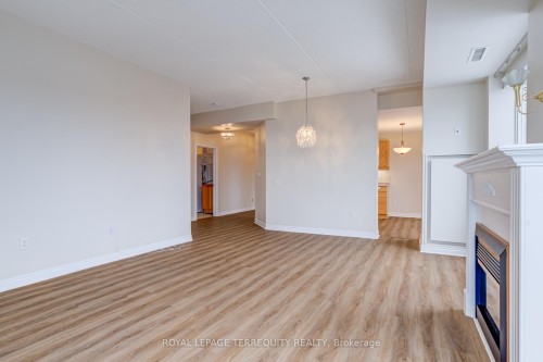 212-2085 Amherst Heights Drive, Burlington, ON - Indoor Photo Showing Other Room With Fireplace