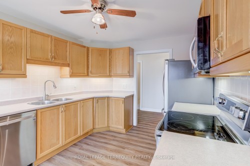 212-2085 Amherst Heights Drive, Burlington, ON - Indoor Photo Showing Kitchen With Double Sink