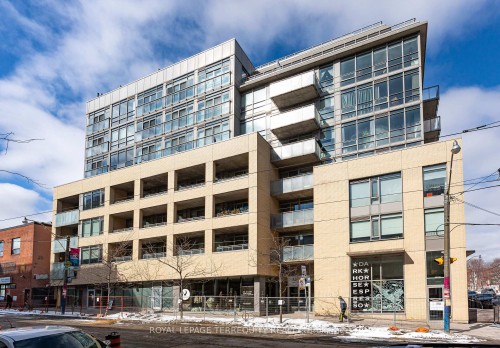 201-630 Queen Street E, Toronto, ON - Outdoor With Facade